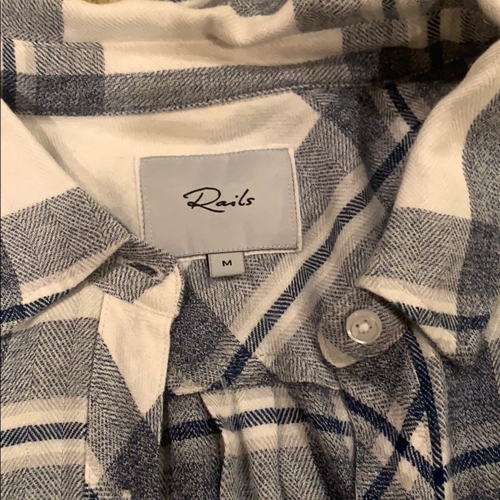NWOT Rails Plaid button down - Picture 2 of 4